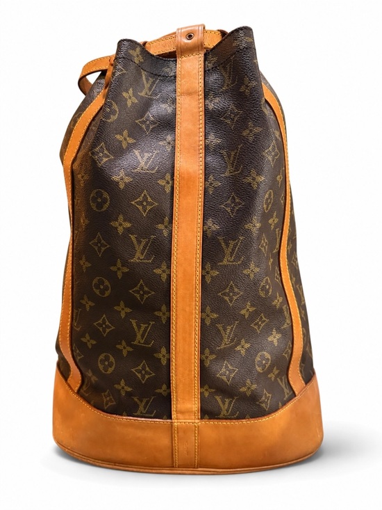 Louis Vuitton Handbags - Louis Vuitton Randonnée GM Monogram Backpack Bucket Bag France Nov 1990